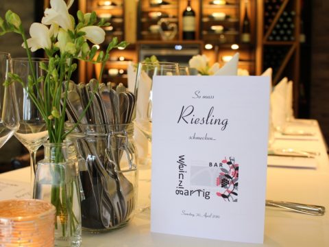 Weinmenü im Hotel Am Hirschhorn – erlesene Weine und kulinarische Kreationen perfekt kombiniert