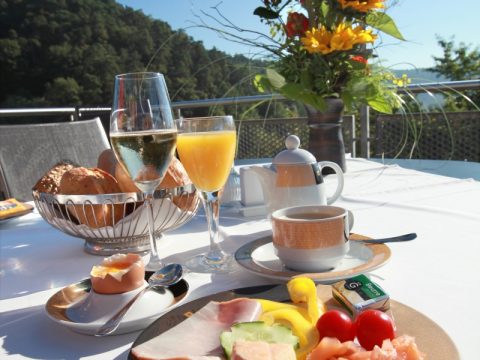 Frühstück im Hotel Am Hirschhorn – reichhaltiges Frühstück für einen genussvollen Start in den Tag